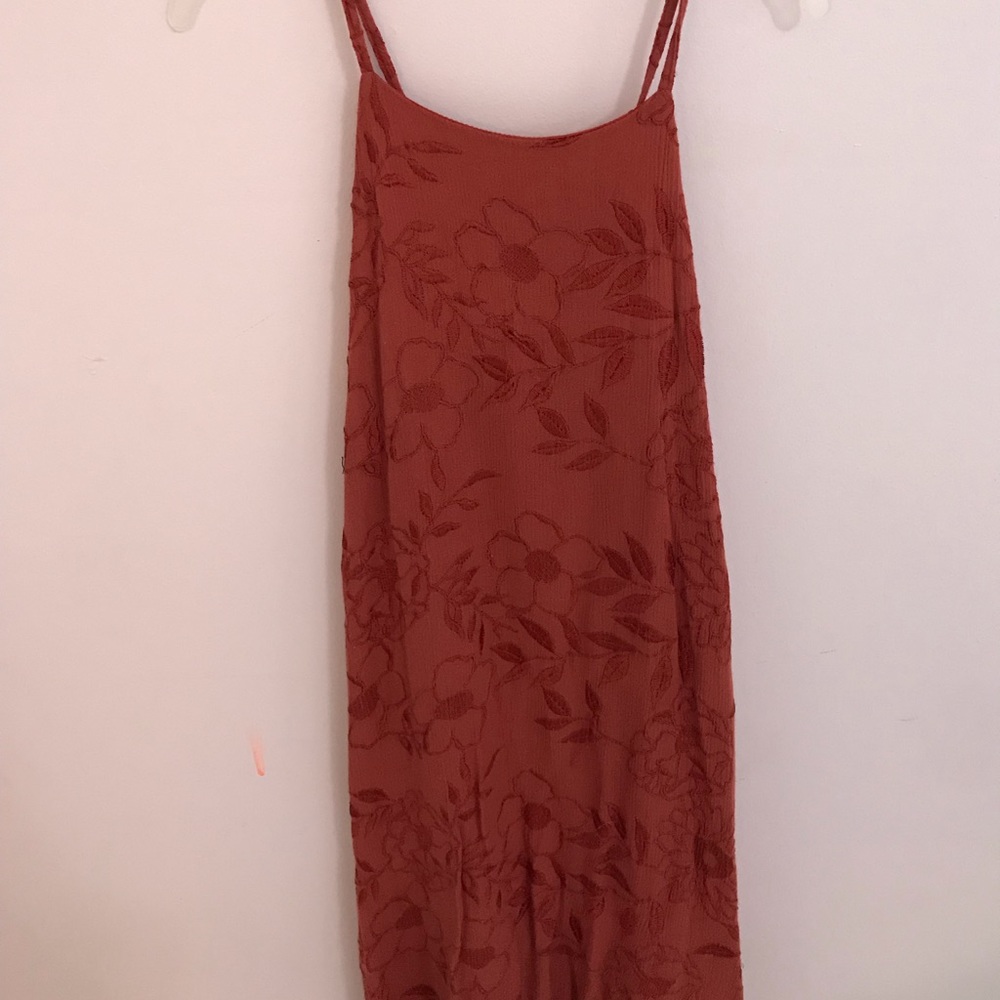 Burgundy Dress